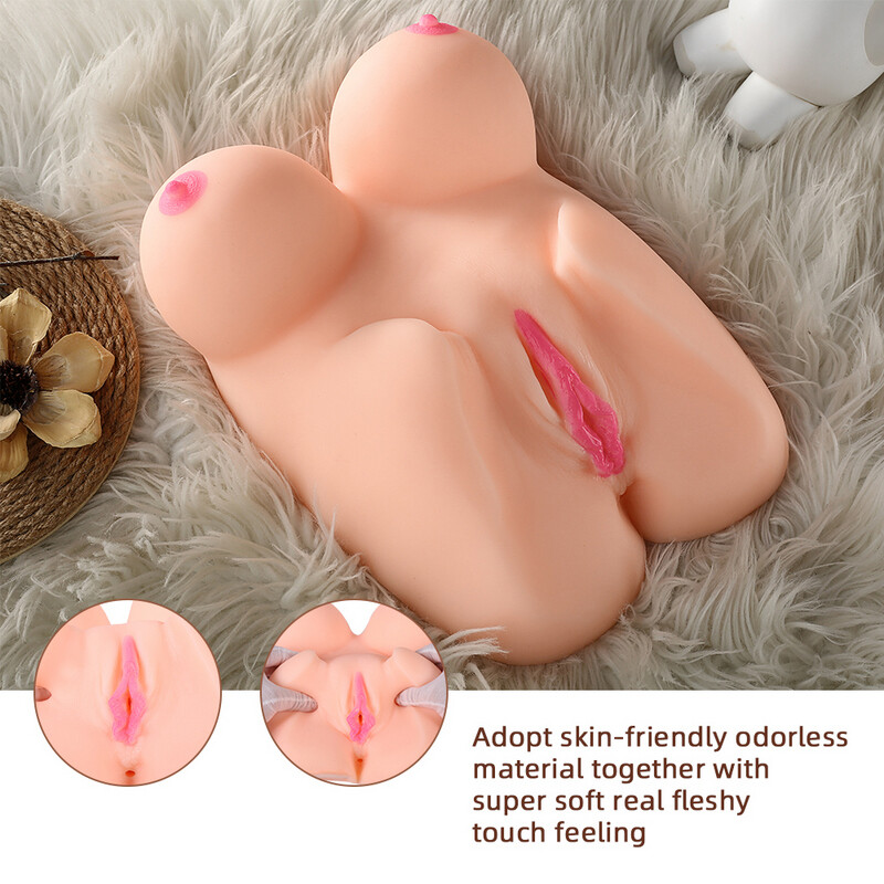 3-in-1 Sexspielzeug - Realistische Masturbationspuppe Bereitet Dreifaches Vergnügen - Für Vaginalen, Analen Und Brustverkehr Geeignet
