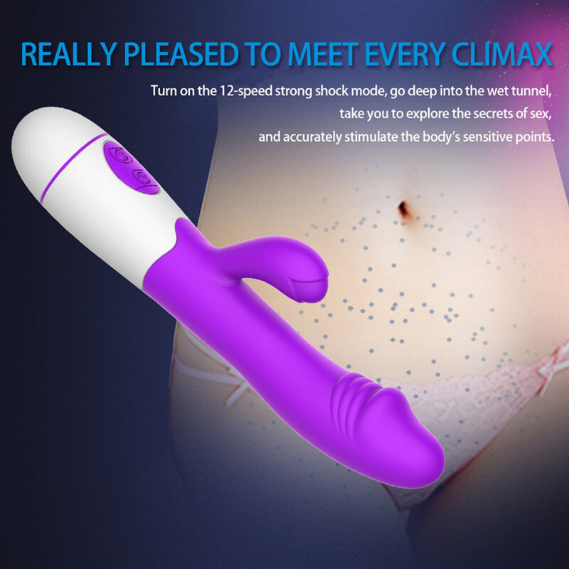 30 Geschwindigkeiten Doppelpenetration Vibrator Für Vagina Clitoris Massager Erotikprodukte Sexspielzeug Für Frauen Erwachsene Intime Waren