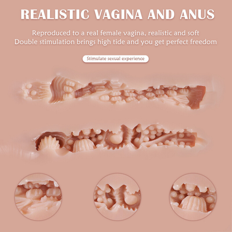 Lebensgroße Sex-puppe - Realistische Vagina Und Anus - Masturbator Für Männer - Sexspielzeug