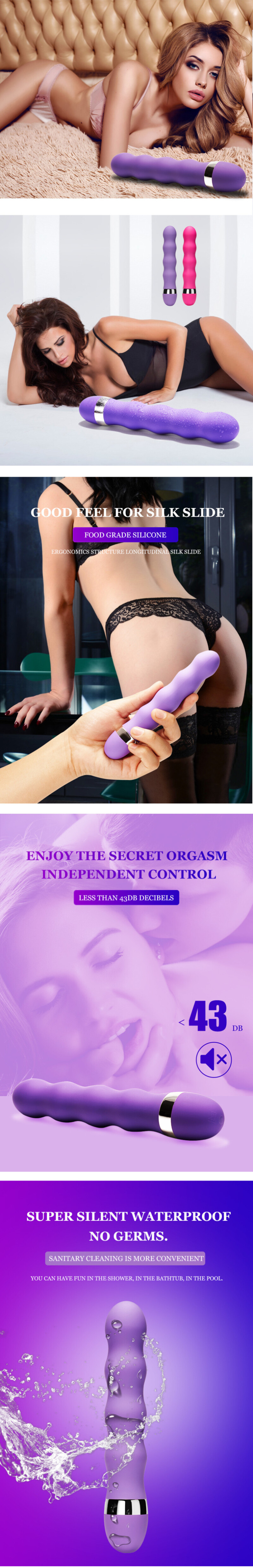 Mehrstufiger G-punkt-vibrator Für Die Vagina, Klitoris, Anus Und Masturbation. Anal-porno-sex-spielzeug