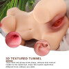 3-in-1 Sex-puppe Mit Realistischem Masturbator Sorgt Für Dreifaches Vergnügen - Geeignet Für Vaginalen, Analen Und Brustverkehr