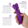 7 Vibrationen 7 Saugfrequenzen Clit Lecken Vibrator Zungen-saugen Frauen G-punkt-brustwarze Oralsex-spielzeug