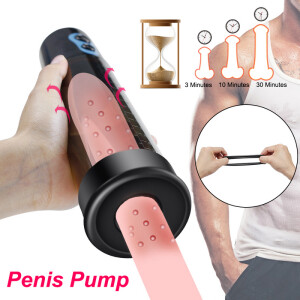 Penispumpe Sexspielzeug Für Männer Penisvergrößerung Vakuum-erektionspumpe Penis Trainer Extender Männlicher Masturbator Vergrößerer Sexspielzeug